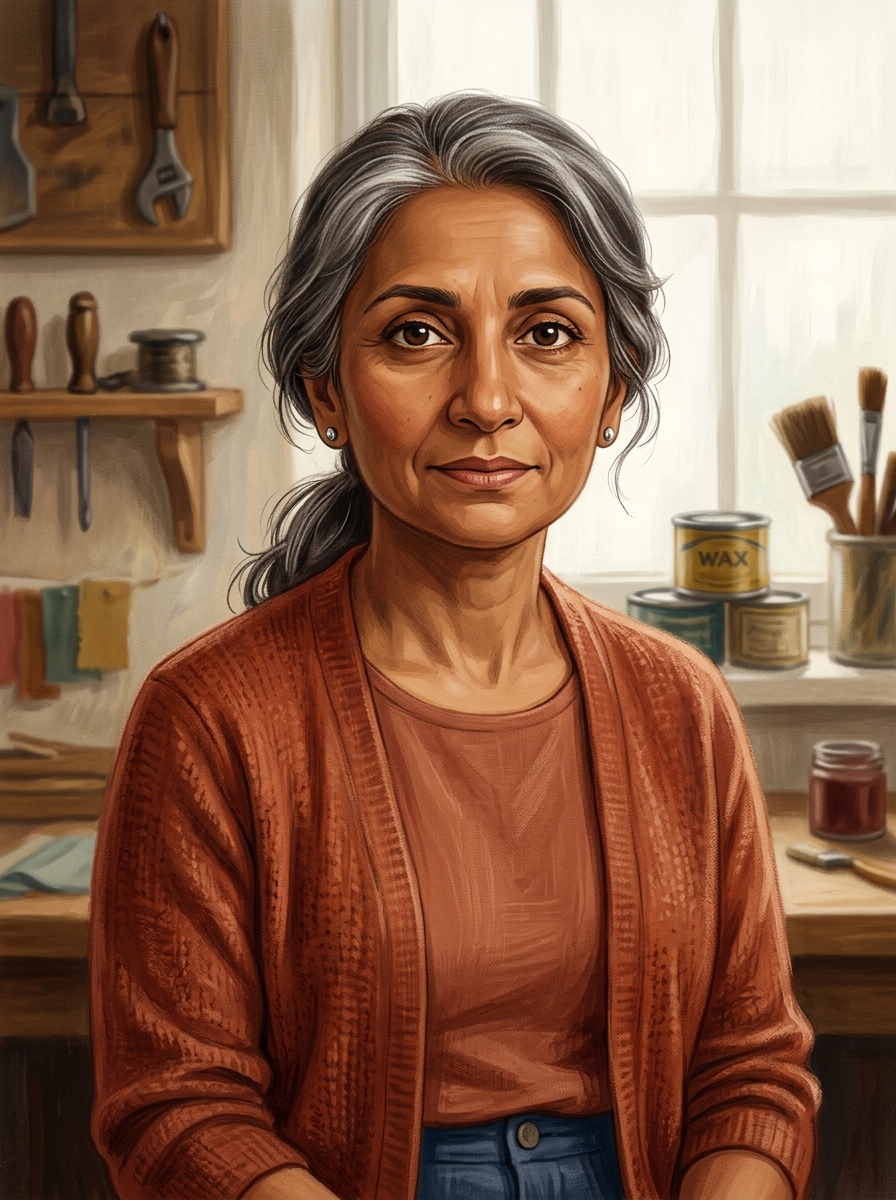 Portrait of Mina Shah