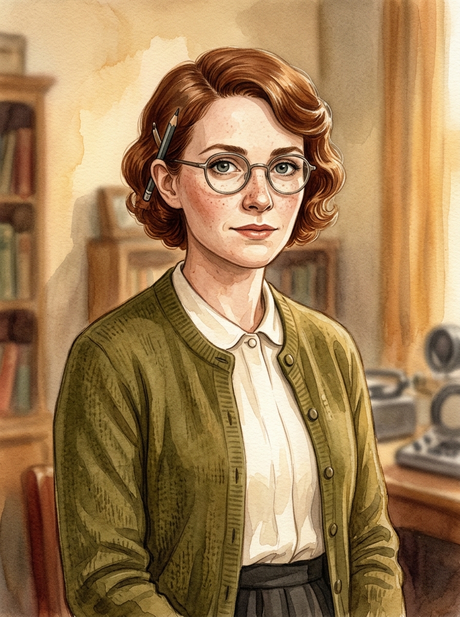 Portrait of Ada Mercer
