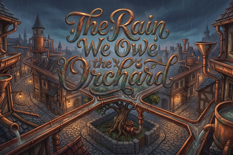 The Rain We Owe the Orchard